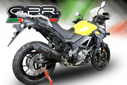GPR Suzuki DL650 V-Strom (2017+) Full Exhaust System "Furore Evo 4 Nero" (EU homologated) – Accessories in the 2WheelsHero Motorcycle Aftermarket Accessories and Parts Online Shop
