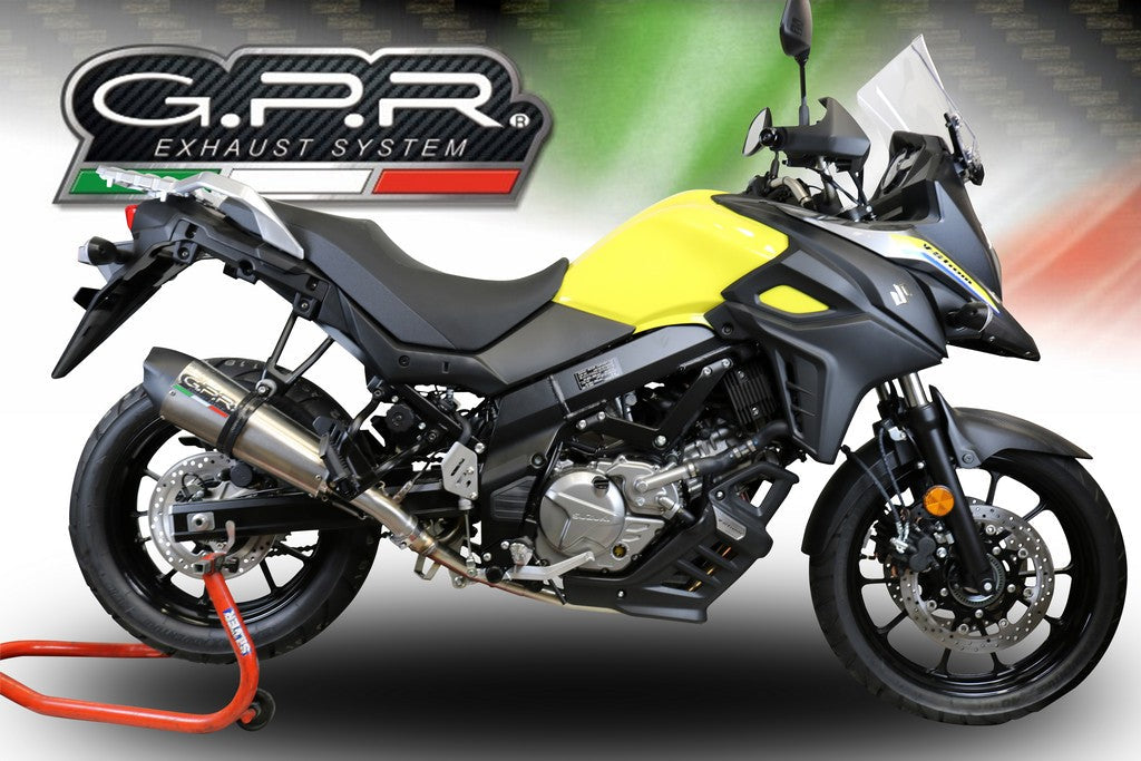 GPR Suzuki DL650 V-Strom (2017+) Full Exhaust System "GP Evo 4 Titanium" (EU homologated) – Accessories in the 2WheelsHero Motorcycle Aftermarket Accessories and Parts Online Shop