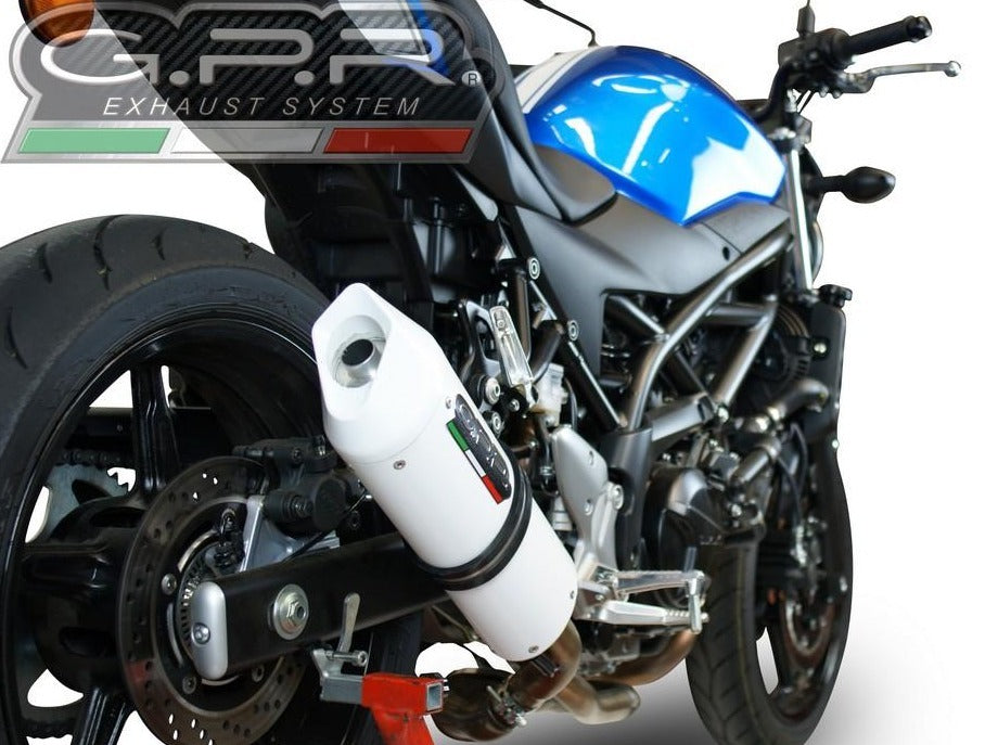 GPR Suzuki SV650 (2016 – ) Slip-on Exhaust "Albus Evo 4" (EU homologated) – Accessories in the 2WheelsHero Motorcycle Aftermarket Accessories and Parts Online Shop