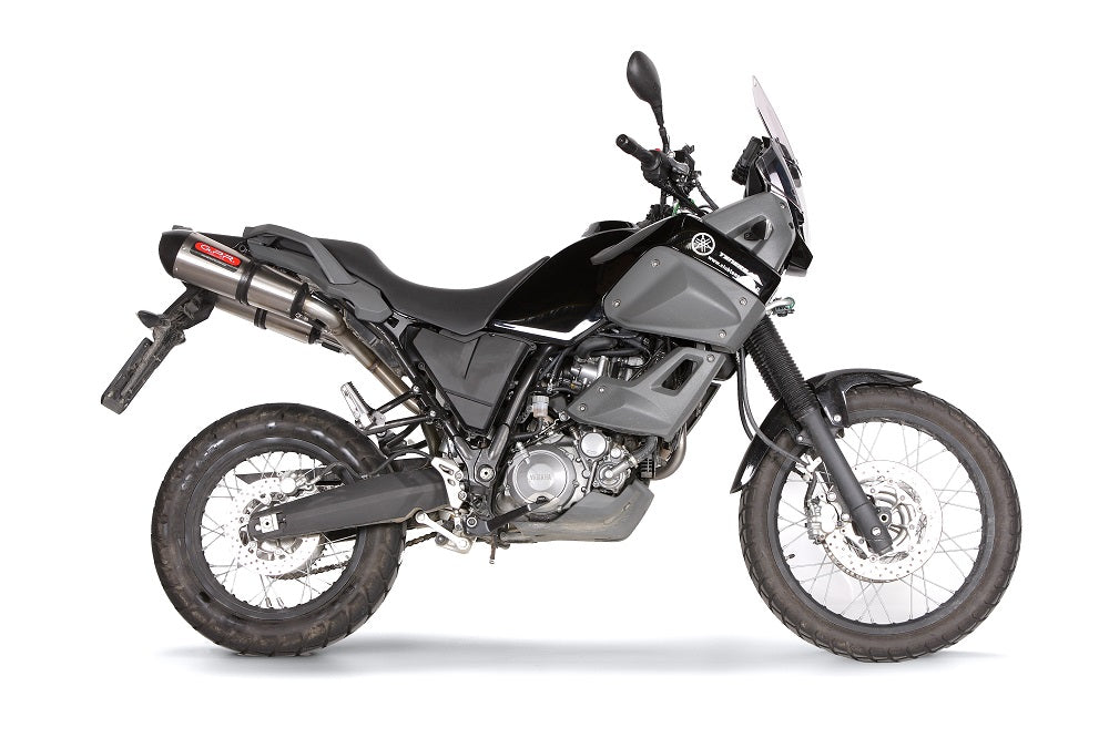 GPR Yamaha XT660Z Ténéré Dual Slip-on Exhaust "GPE Anniversary Titanium" (EU homologated) – Accessories in the 2WheelsHero Motorcycle Aftermarket Accessories and Parts Online Shop