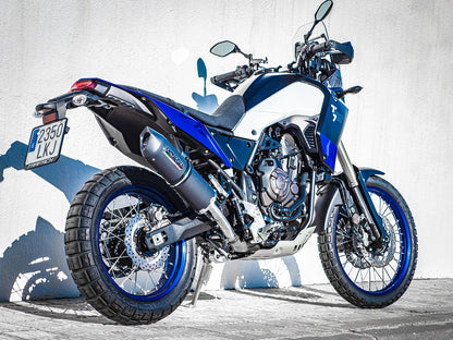 GPR Yamaha Ténéré 700 Slip-on Exhaust "Furore Evo 4 Nero" (EU homologated) – Accessories in the 2WheelsHero Motorcycle Aftermarket Accessories and Parts Online Shop
