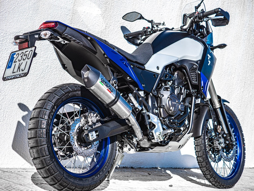 GPR Yamaha Ténéré 700 Slip-on Exhaust "GP Evo 4 Titanium" (EU homologated) – Accessories in the 2WheelsHero Motorcycle Aftermarket Accessories and Parts Online Shop
