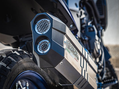 GPR Yamaha Ténéré 700 Slip-on Exhaust "Sonic Inox" (EU homologated) – Accessories in the 2WheelsHero Motorcycle Aftermarket Accessories and Parts Online Shop