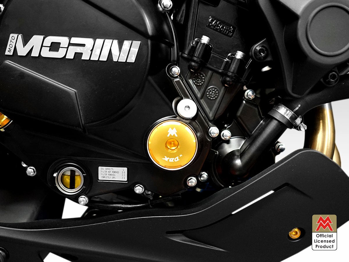 TIF03 - DBK Moto Morini Seiemezzo SCR / STR / X-Cape 650  (2021+) Timing Inspection Cap – Accessories in the Motoraider Motorcycle Aftermarket Accessories and Parts Online Shop