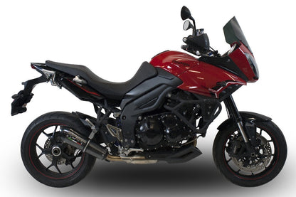 GPR Triumph Tiger 1050 Sport (2017 – ) Slip-on Exhaust "GP Evo 4 Poppy" (EU homologated) – Accessories in the 2WheelsHero Motorcycle Aftermarket Accessories and Parts Online Shop