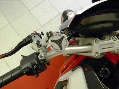 DBK TLS01 Moto Guzzi V100 / Stelvio Front Fluid Tanks Caps – Accessories in the Motoraider Motorcycle Aftermarket Accessories and Parts Online Shop