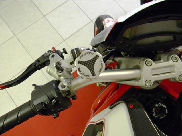 DBK TLS01 Moto Guzzi V100 / Stelvio Front Fluid Tanks Caps – Accessories in the Motoraider Motorcycle Aftermarket Accessories and Parts Online Shop