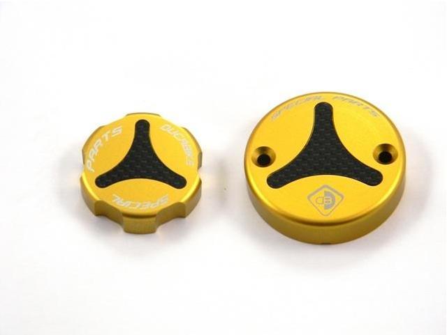 DBK TLS01 Moto Guzzi V100 / Stelvio Front Fluid Tanks Caps – Accessories in the Motoraider Motorcycle Aftermarket Accessories and Parts Online Shop