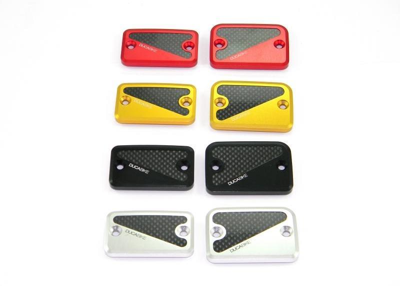 TLS02 - DUCABIKE Ducati Monster / Hypermotard Front Fluid Tanks caps – Accessories in the Motoraider Motorcycle Aftermarket Accessories and Parts Online Shop