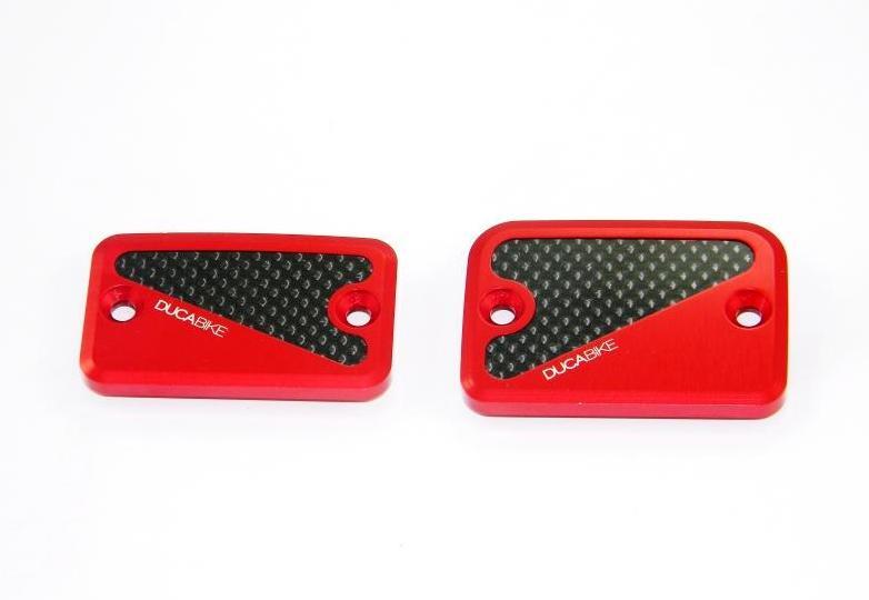 TLS02 - DUCABIKE Ducati Monster / Hypermotard Front Fluid Tanks caps – Accessories in the Motoraider Motorcycle Aftermarket Accessories and Parts Online Shop