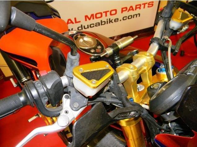 TLS03 - DUCABIKE Ducati Front Fluid Tanks caps – Accessories in the Motoraider Motorcycle Aftermarket Accessories and Parts Online Shop