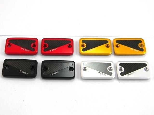 TLS06 - DUCABIKE Ducati Front Fluid Tanks caps – Accessories in the Motoraider Motorcycle Aftermarket Accessories and Parts Online Shop