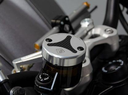 TLS09 - DBK Triumph Street Triple 765 Front/Rear Brake Fluid Tank Cap – Accessories in the Motoraider Motorcycle Aftermarket Accessories and Parts Online Shop