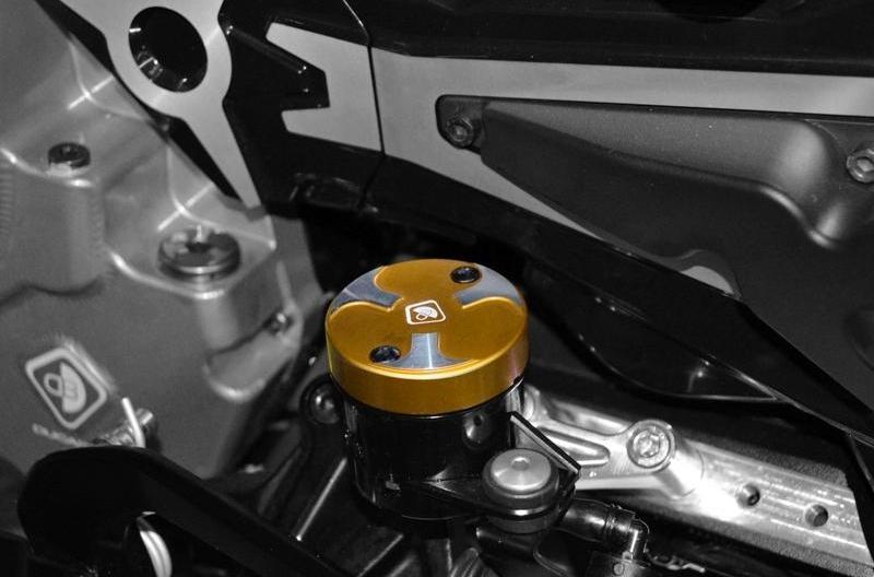 TLS11 - DUCABIKE Ducati Front/Rear Brake Fluid Tank Cap – Accessories in the Motoraider Motorcycle Aftermarket Accessories and Parts Online Shop