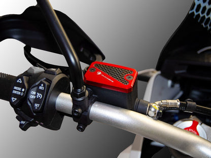 TLS13 - DBK Ducati DesertX / Scrambler 800 / 1100 (2015+) Brake / Clutch Fluid Tank Caps (Pair) – Accessories in the Motoraider Motorcycle Aftermarket Accessories and Parts Online Shop