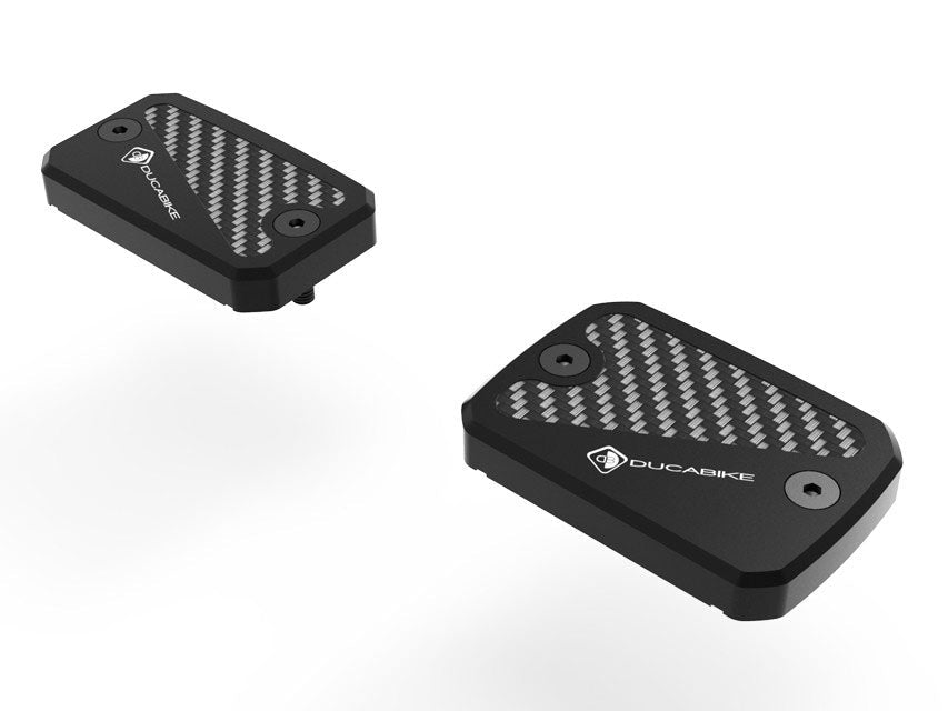 TLS13 - DBK Ducati DesertX / Scrambler 800 / 1100 (2015+) Brake / Clutch Fluid Tank Caps (Pair) – Accessories in the Motoraider Motorcycle Aftermarket Accessories and Parts Online Shop