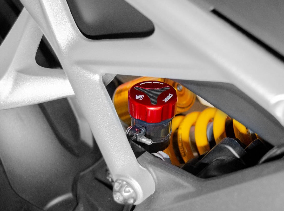 TLS14 - DBK Triumph Rear Fluid Tank Cap – Accessories in the Motoraider Motorcycle Aftermarket Accessories and Parts Online Shop
