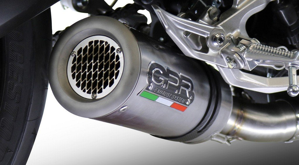 GPR Yamaha T-MAX 500 Full Exhaust System "M3 Titanium Natural" (EU homologated) – Accessories in the 2WheelsHero Motorcycle Aftermarket Accessories and Parts Online Shop
