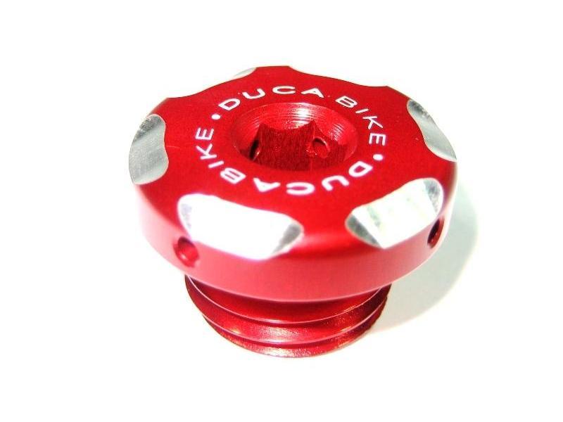 TOO01 - DUCABIKE Ducati Engine Oil Cap – Accessories in the Motoraider Motorcycle Aftermarket Accessories and Parts Online Shop