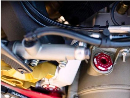 TOO01 - DUCABIKE Ducati Engine Oil Cap – Accessories in the Motoraider Motorcycle Aftermarket Accessories and Parts Online Shop