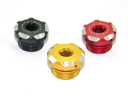 TOS01 - DUCABIKE Ducati Engine Oil Cap – Accessories in the Motoraider Motorcycle Aftermarket Accessories and Parts Online Shop