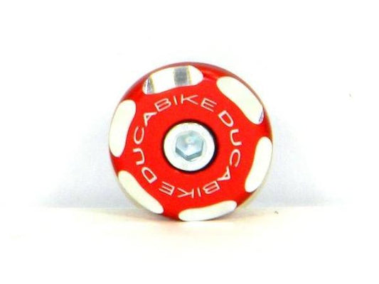 TRD02 - DUCABIKE Ducati Wheel Cap (right; bi-color) – Accessories in the Motoraider Motorcycle Aftermarket Accessories and Parts Online Shop