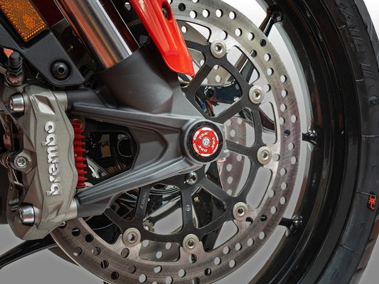 DBK DUCABIKE TRD06 Ducati Front Wheel Cap (right; bi-color) – Accessories in the Motoraider Motorcycle Aftermarket Accessories and Parts Online Shop