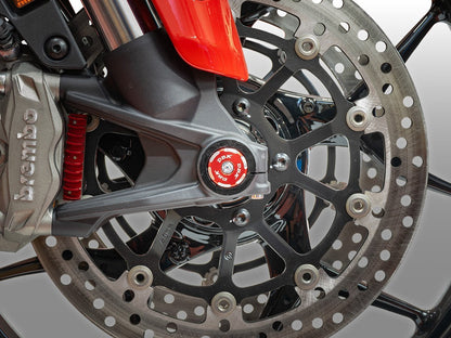 DBK DUCABIKE TRD06 Ducati Front Wheel Cap (right; bi-color) – Accessories in the Motoraider Motorcycle Aftermarket Accessories and Parts Online Shop