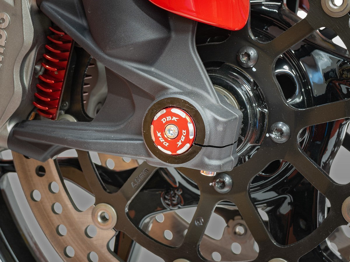 DBK DUCABIKE TRD06 Ducati Front Wheel Cap (right; bi-color) – Accessories in the Motoraider Motorcycle Aftermarket Accessories and Parts Online Shop