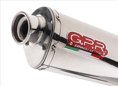 GPR Triumph Daytona 955i (99/01) Slip-on Exhaust "Trioval" (EU homologated) – Accessories in the 2WheelsHero Motorcycle Aftermarket Accessories and Parts Online Shop