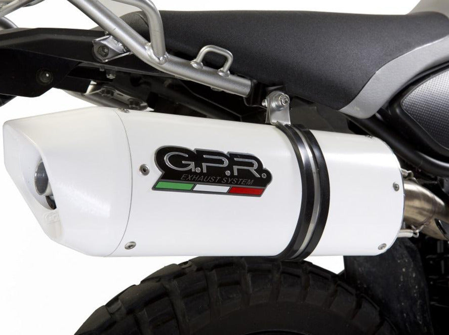 GPR Yamaha XG250 Tricker Full Exhaust System "Albus Ceramic" (EU homologated) – Accessories in the 2WheelsHero Motorcycle Aftermarket Accessories and Parts Online Shop
