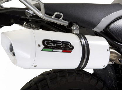 GPR Yamaha XG250 Tricker Full Exhaust System "Albus Ceramic" (EU homologated) – Accessories in the 2WheelsHero Motorcycle Aftermarket Accessories and Parts Online Shop
