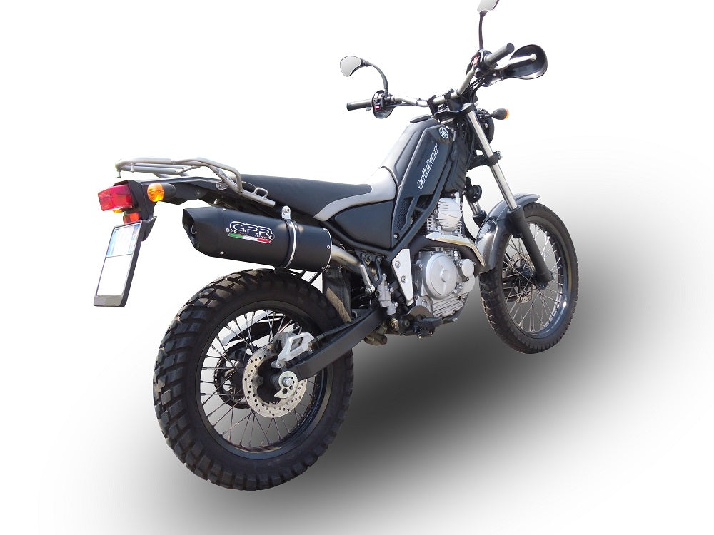 GPR Yamaha XG250 Tricker Full Exhaust System "Furore Nero" (EU homologated) – Accessories in the 2WheelsHero Motorcycle Aftermarket Accessories and Parts Online Shop