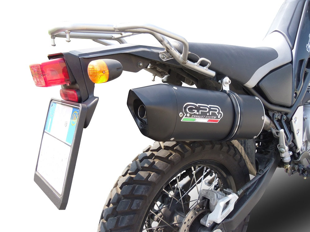 GPR Yamaha XG250 Tricker Full Exhaust System "Furore Nero" (EU homologated) – Accessories in the 2WheelsHero Motorcycle Aftermarket Accessories and Parts Online Shop