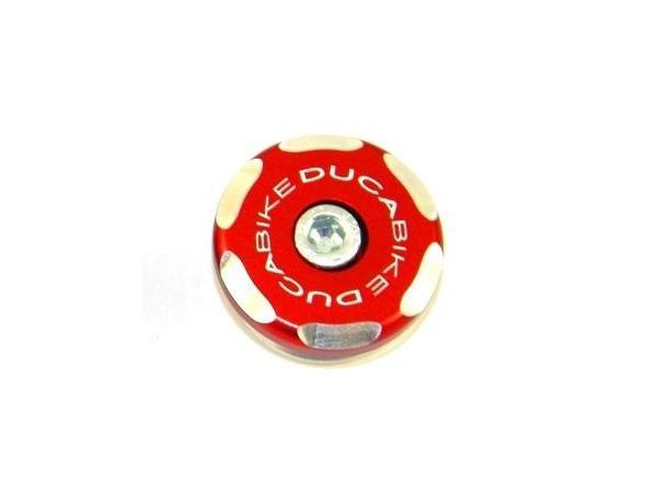 TRS02 - DUCABIKE Ducati Front Wheel Cap (left; bi-color) – Accessories in the Motoraider Motorcycle Aftermarket Accessories and Parts Online Shop