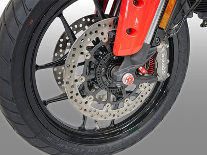 DBK DUCABIKE TRS04 Ducati Front Wheel Cap (left; bi-color) – Accessories in the Motoraider Motorcycle Aftermarket Accessories and Parts Online Shop