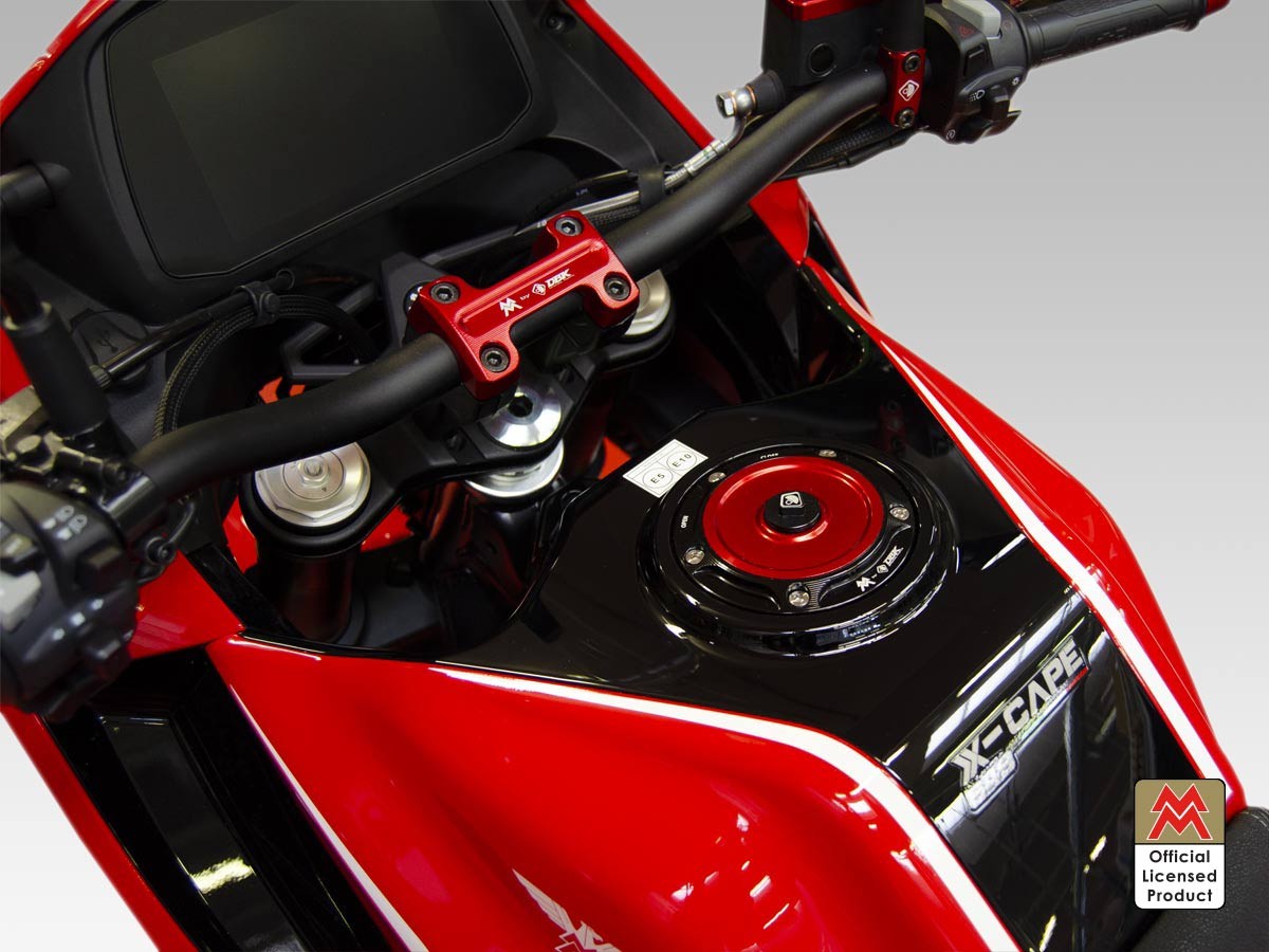 TSB08D - DBK Moto Morini Seiemezzo SCR / STR / X-Cape 650 (2021+) Fuel Tank Cap Kit – Accessories in the Motoraider Motorcycle Aftermarket Accessories and Parts Online Shop