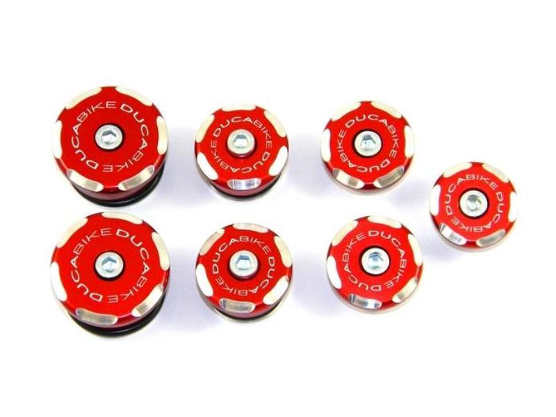 TT109802 - DUCABIKE Ducati 1098/1198/848 Frame Plugs – Accessories in the Motoraider Motorcycle Aftermarket Accessories and Parts Online Shop