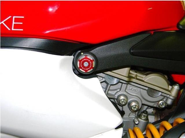 TT95902 - DUCABIKE Ducati Panigale 1299 / 959 / V2 (20/24) Frame Plugs (bi-color) – Accessories in the Motoraider Motorcycle Aftermarket Accessories and Parts Online Shop