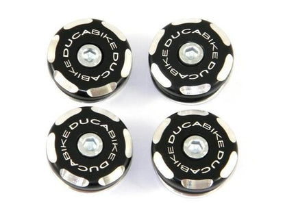 TT95902 - DUCABIKE Ducati Panigale 1299 / 959 / V2 (20/24) Frame Plugs (bi-color) – Accessories in the Motoraider Motorcycle Aftermarket Accessories and Parts Online Shop
