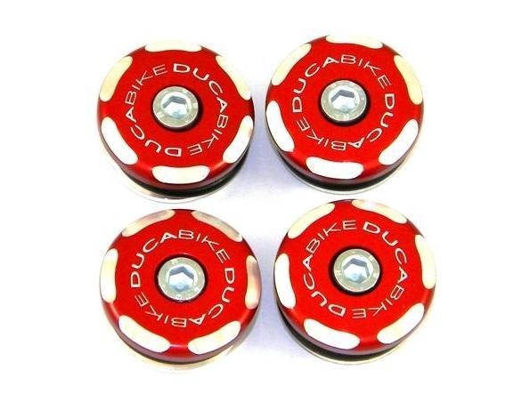 TT99902 - DUCABIKE Ducati 749/999 Frame Plugs (bi-color) – Accessories in the Motoraider Motorcycle Aftermarket Accessories and Parts Online Shop