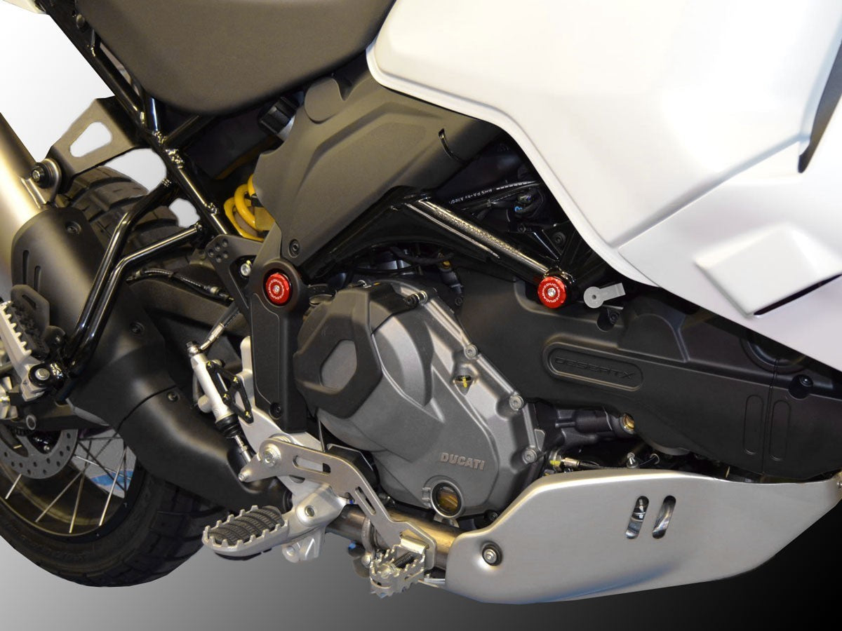 TTDSX01 - DBK Ducati DesertX 937 / Rally (2022+) Frame Plugs Kit (4pcs) – Accessories in the Motoraider Motorcycle Aftermarket Accessories and Parts Online Shop