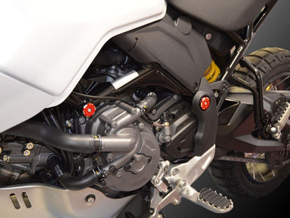 TTDSX02 - DBK Ducati DesertX 937 / Rally (2022+) Frame Plugs Kit "Bicolor" (4pcs) – Accessories in the Motoraider Motorcycle Aftermarket Accessories and Parts Online Shop