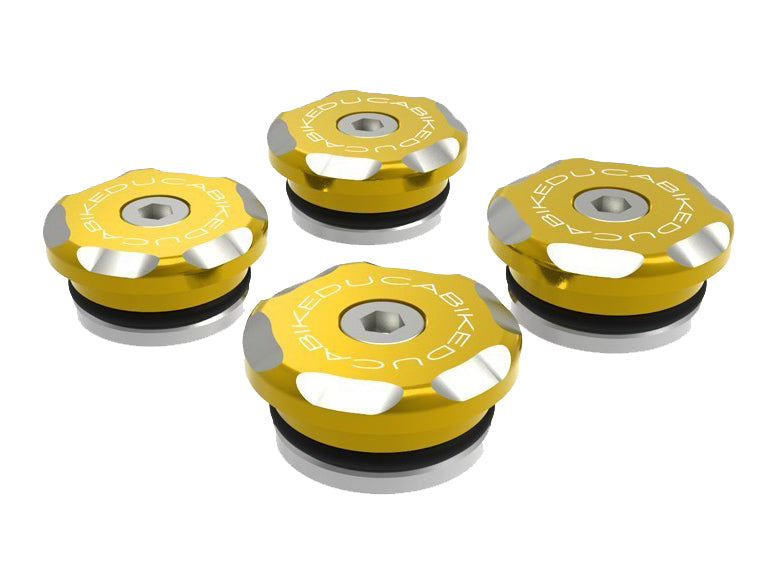 TTDSX02 - DBK Ducati DesertX 937 / Rally (2022+) Frame Plugs Kit "Bicolor" (4pcs) – Accessories in the Motoraider Motorcycle Aftermarket Accessories and Parts Online Shop