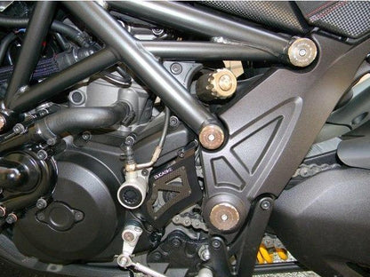 TTDV02 - DUCABIKE Ducati Diavel 1200 Frame Plugs – Accessories in the Motoraider Motorcycle Aftermarket Accessories and Parts Online Shop