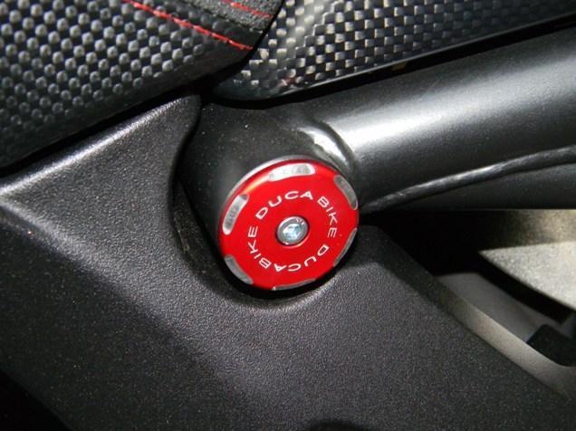 TTDV02 - DUCABIKE Ducati Diavel 1200 Frame Plugs – Accessories in the Motoraider Motorcycle Aftermarket Accessories and Parts Online Shop