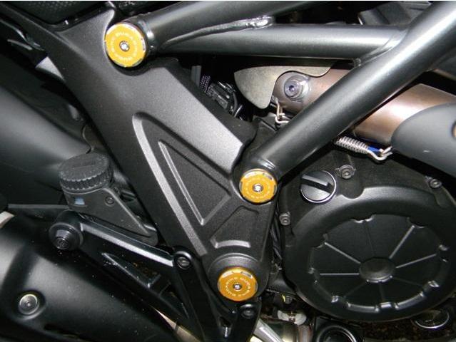 TTDV02 - DUCABIKE Ducati Diavel 1200 Frame Plugs – Accessories in the Motoraider Motorcycle Aftermarket Accessories and Parts Online Shop