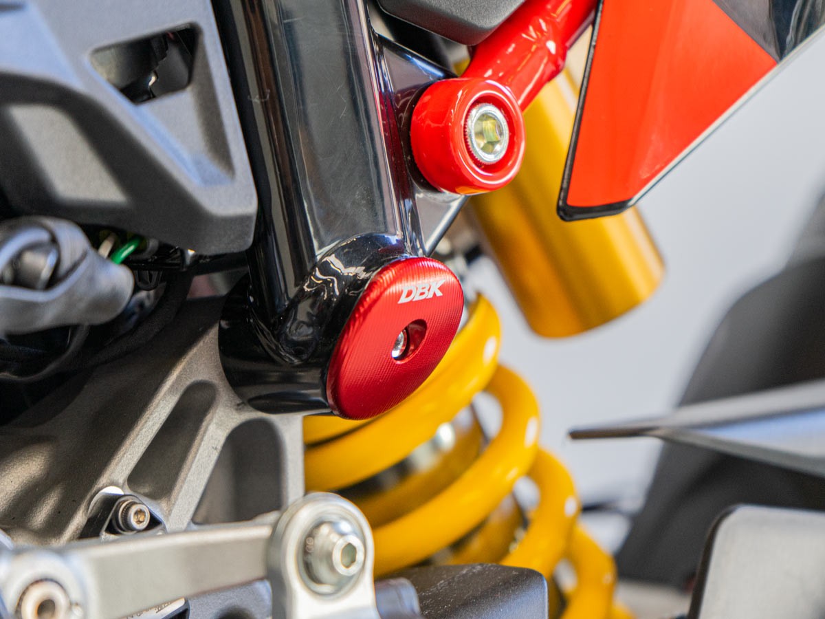 TTEL01 - DBK Ducati Hypermotard 698 Mono (2024+) Frame Plugs Kit – Accessories in the Motoraider Motorcycle Aftermarket Accessories and Parts Online Shop