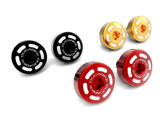 TTF04 - DUCABIKE Ducati Central Frame Plugs (swingarm) – Accessories in the Motoraider Motorcycle Aftermarket Accessories and Parts Online Shop