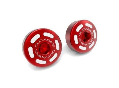 TTF04 - DUCABIKE Ducati Central Frame Plugs (swingarm) – Accessories in the Motoraider Motorcycle Aftermarket Accessories and Parts Online Shop